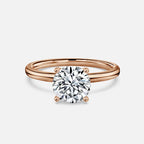 Round Cut solitaire Engagement Ring