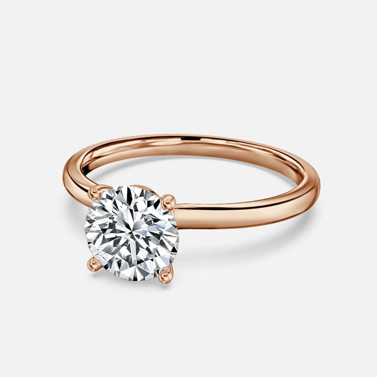 Round Cut solitaire Engagement Ring