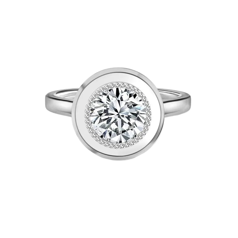 Round Solitaire Engagement Ring
