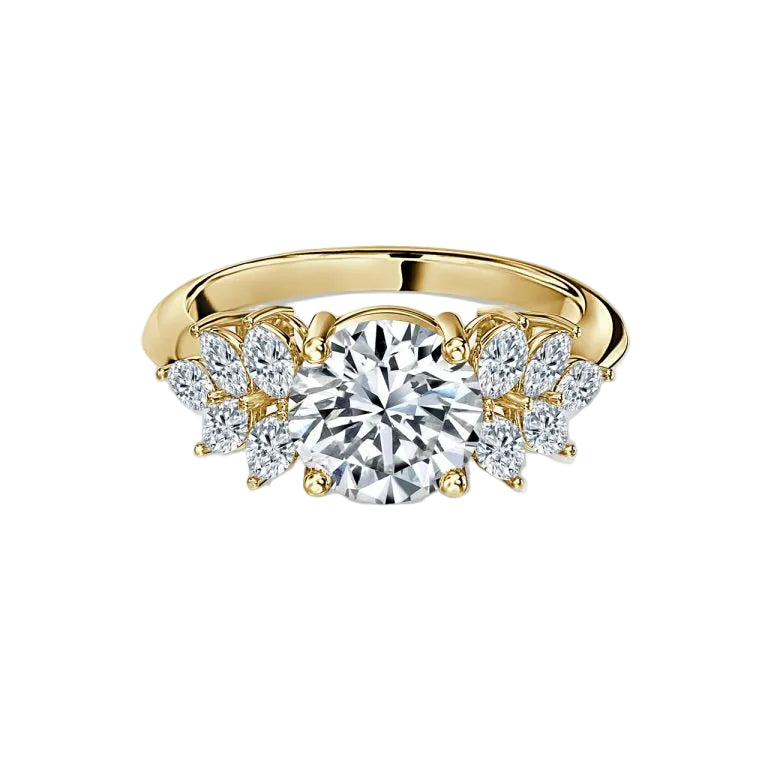 Eleven Stone Engagement Ring