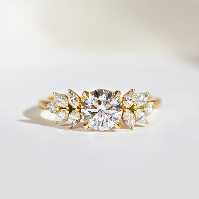Eleven Stone Engagement Ring