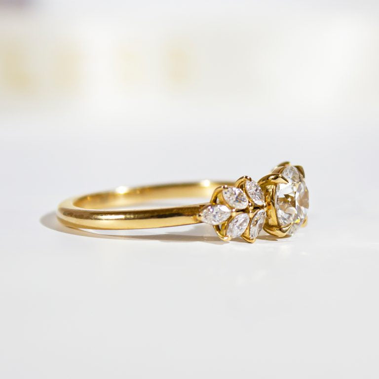 Eleven Stone Engagement Ring