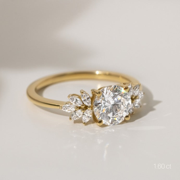 Eleven Stone Engagement Ring