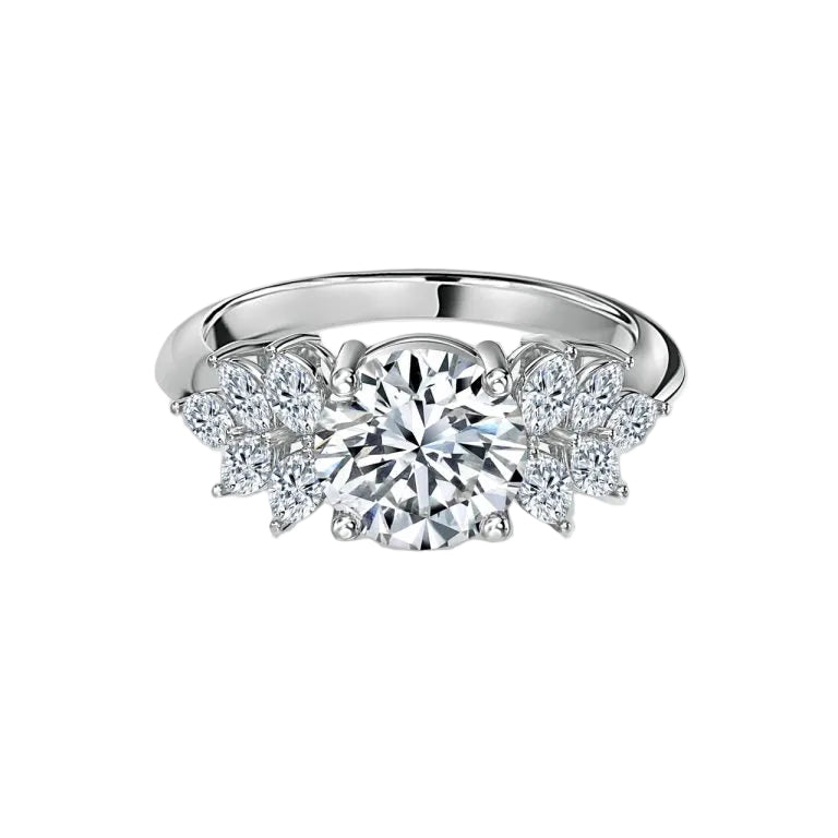 Eleven Stone Engagement Ring