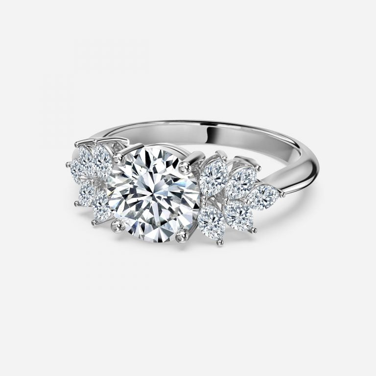 Eleven Stone Engagement Ring
