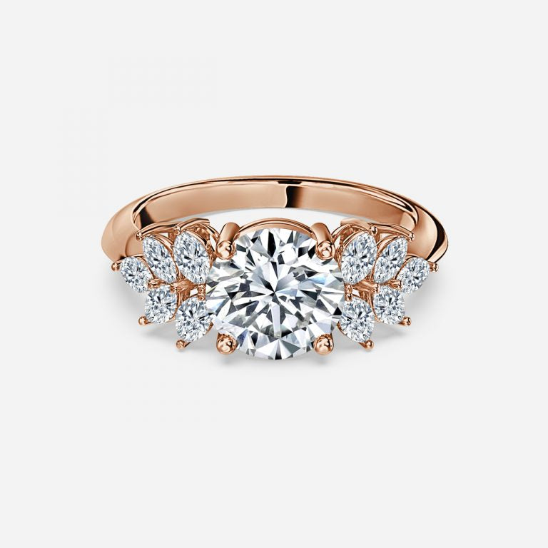 Eleven Stone Engagement Ring