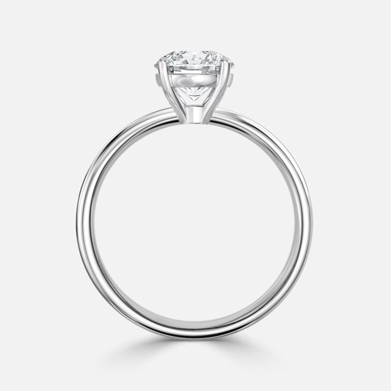 Round Cut Solitaire Engagement Ring
