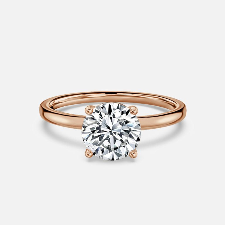 Round Cut Solitaire Engagement Ring