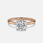 Round Cut Solitaire Engagement Ring