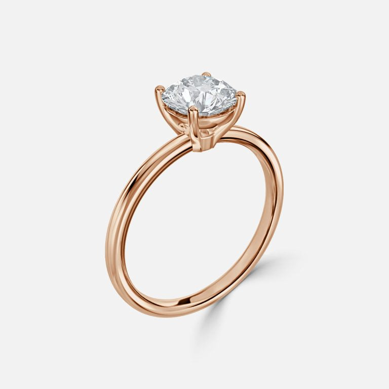 Round Cut Solitaire Engagement Ring
