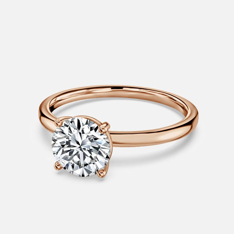 Round Cut Solitaire Engagement Ring