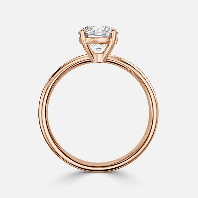 Round Cut Solitaire Engagement Ring