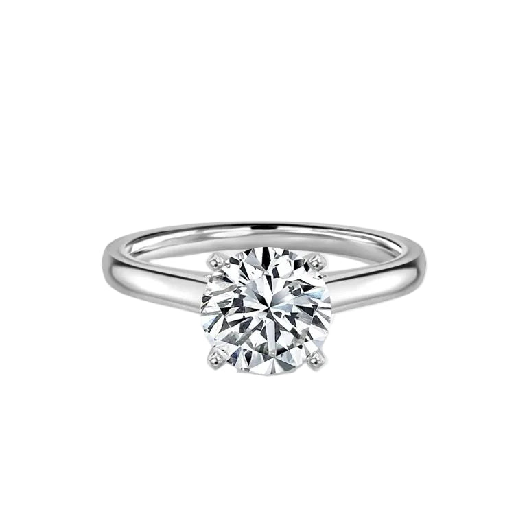 Round Brilliant Cut Diamond Engagement Ring