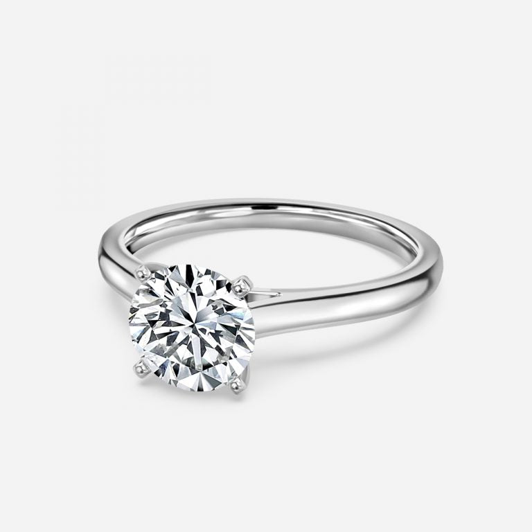 Round Brilliant Cut Diamond Engagement Ring