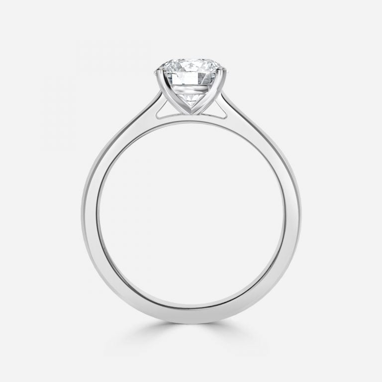 Round Brilliant Cut Diamond Engagement Ring