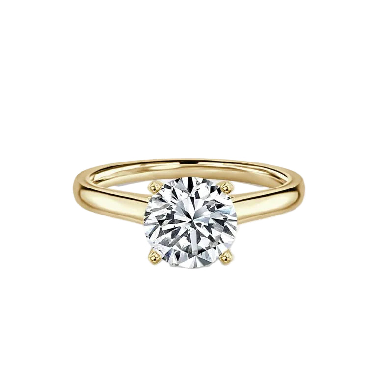 Round Brilliant Cut Diamond Engagement Ring