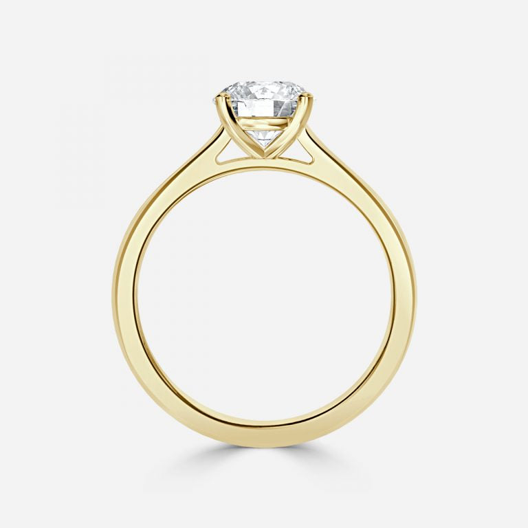 Round Brilliant Cut Diamond Engagement Ring