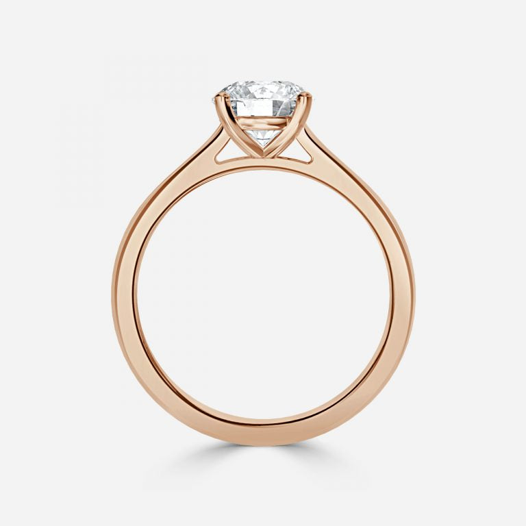 Round Brilliant Cut Diamond Engagement Ring
