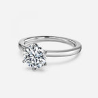 Round Solitaire Engagement Ring