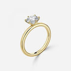 Round Solitaire Engagement Ring