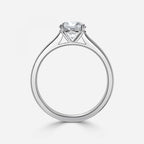 Round Brilliant Cut Solitaire Engagement Ring