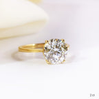 Round Brilliant Cut Solitaire Engagement Ring