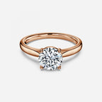 Round Brilliant Cut Solitaire Engagement Ring