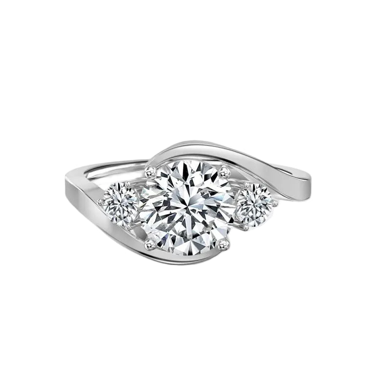 Round Cut Diamond Engagement Ring