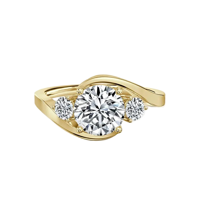 Round Cut Diamond Engagement Ring