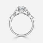 Round & Marquise Diamond Ring