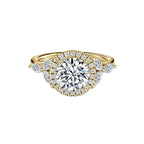 Round & Marquise Diamond Ring