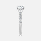 Light and Lustrous Engagement Ring