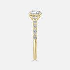 Light and Lustrous Engagement Ring