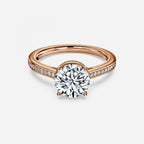 Elegant Round Cut Engagement Ring