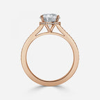 Elegant Round Cut Engagement Ring