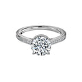 Elegant Round Cut Engagement Ring