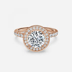 Round Cut Engagement Ring