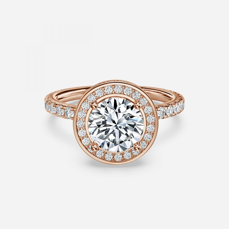Round Cut Engagement Ring