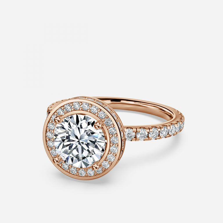 Round Cut Engagement Ring