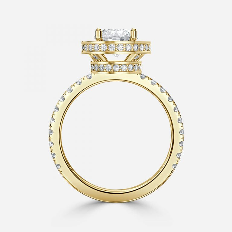 Round Cut Engagement Ring