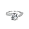 Round Engagement Ring