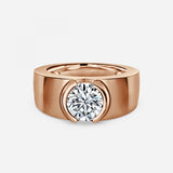 Round Engagement Ring
