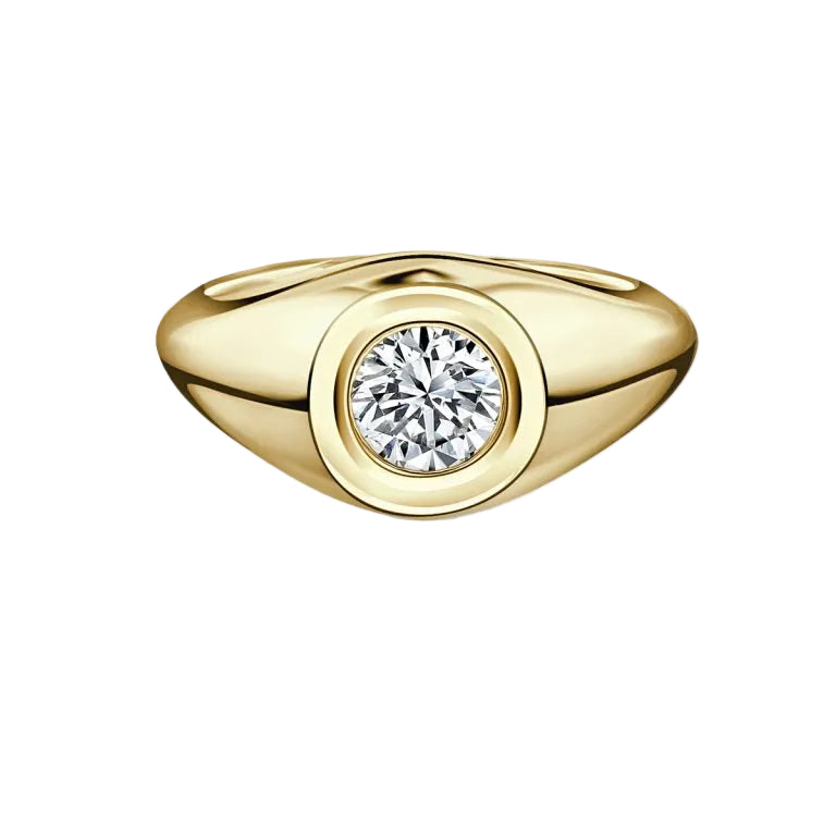 Charles-Round Men Engagement Ring