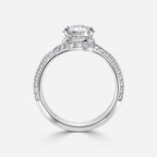Round Engagement Ring