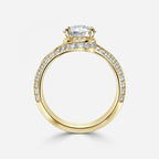 Round Engagement Ring