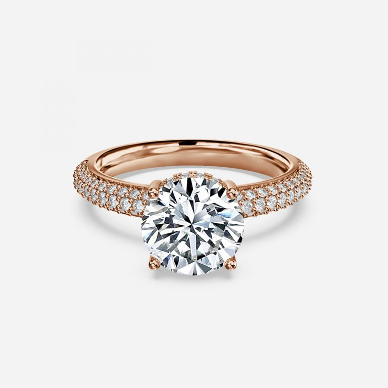 Round Cut Diamond Engagement Ring