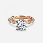 Round Cut Diamond Engagement Ring