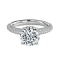 Round Cut Diamond Engagement Ring