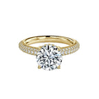 Round Cut Diamond Engagement Ring