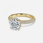 Round Cut Diamond Engagement Ring